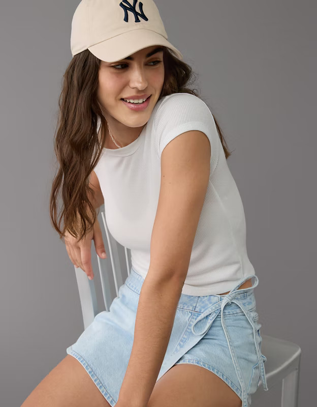 AE Hey Baby Waffle T-Shirt | American Eagle Outfitters (US & CA)