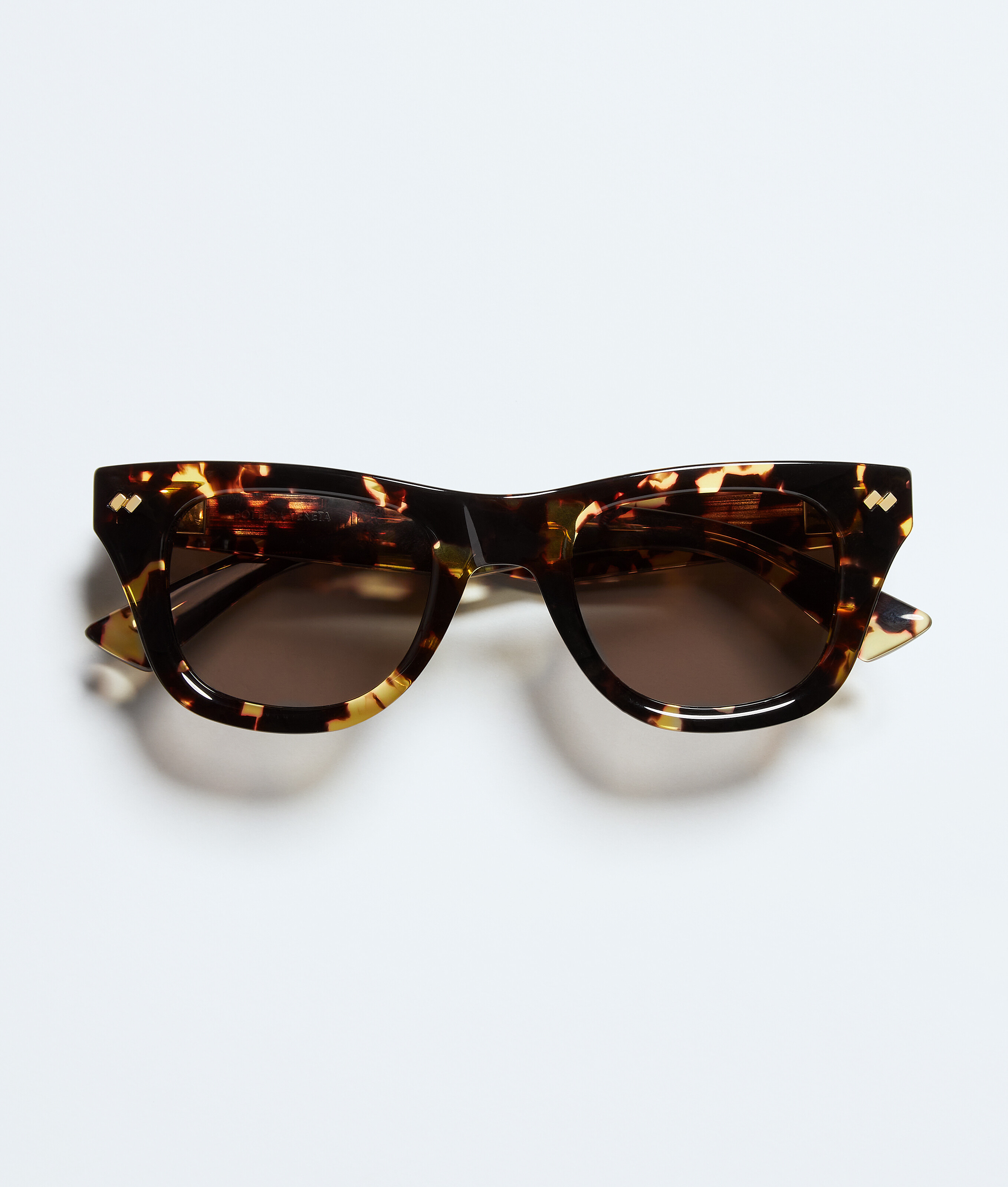 Bottega Veneta Dizzy Squared Sunglasses - Brown - Unisex - Unisex | Bottega Veneta