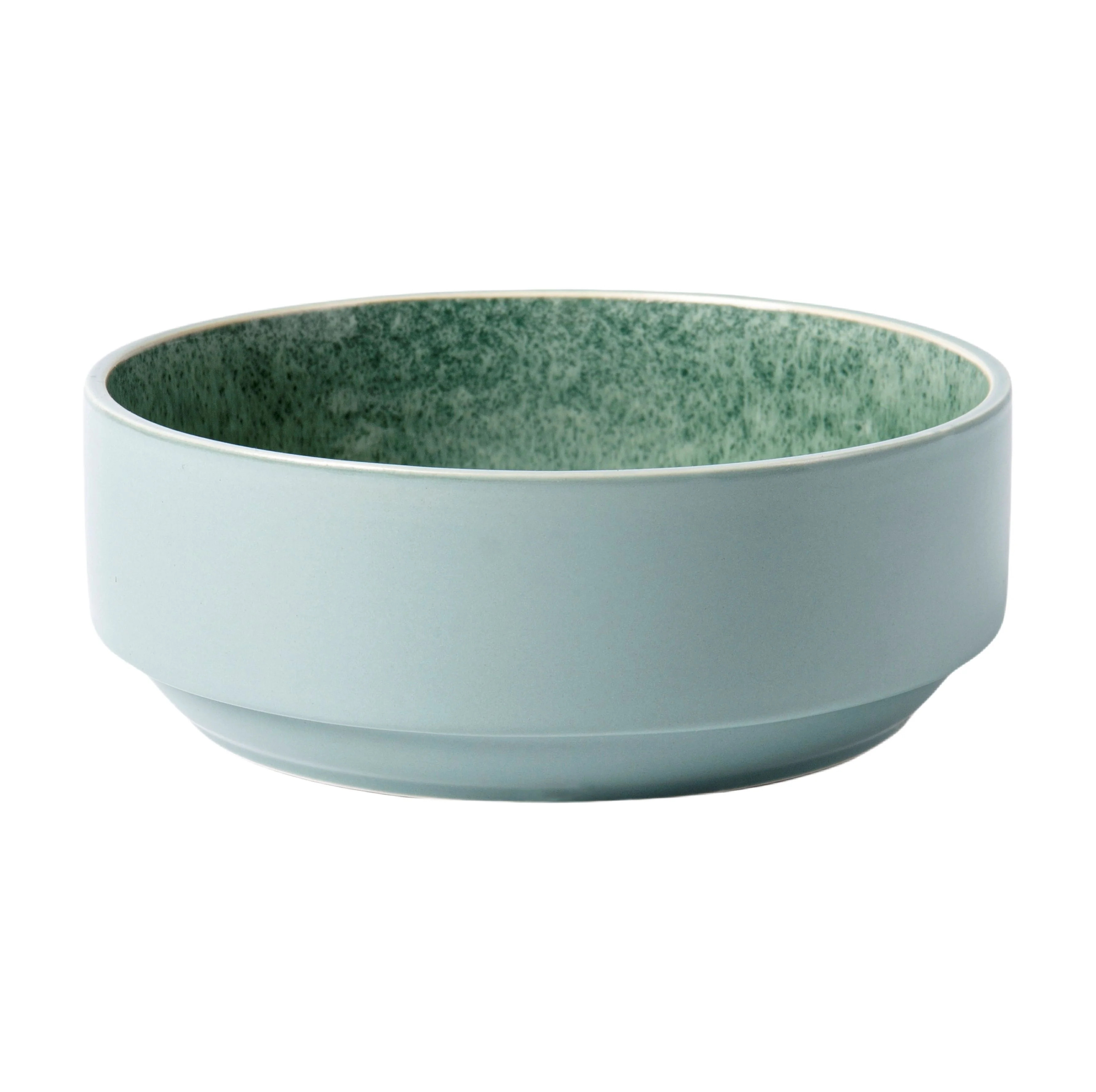 Better Homes & Gardens-Parker Green Stacking Stoneware Cereal Bowl | Walmart (US)