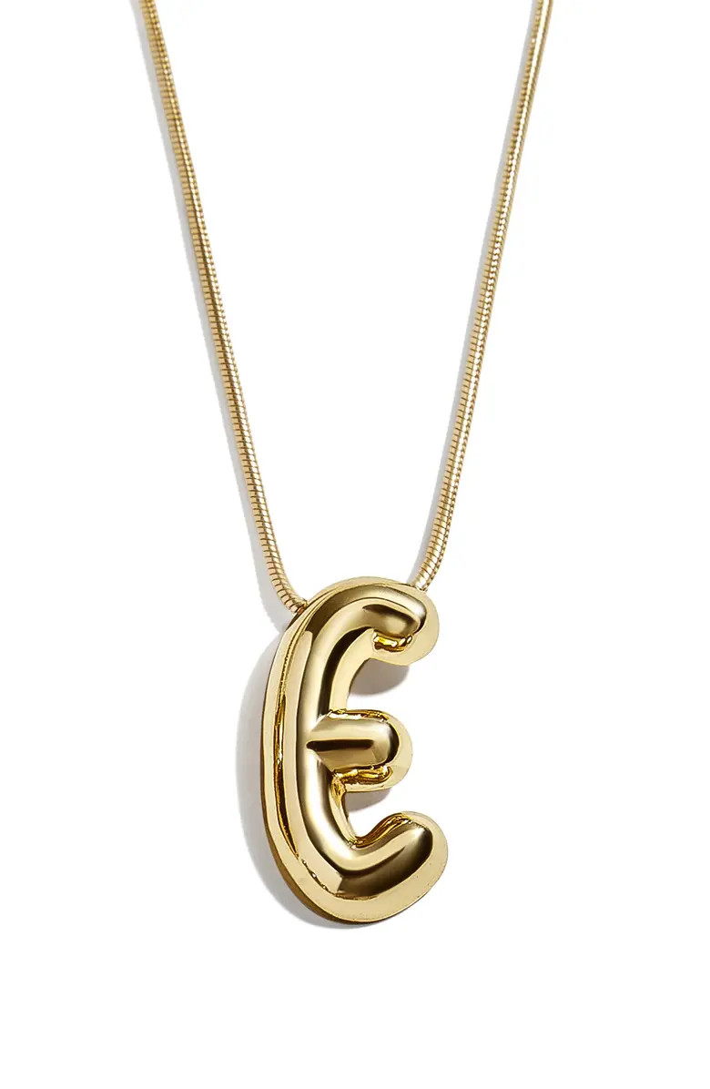 Bubble Initial Pendant Necklace | Nordstrom