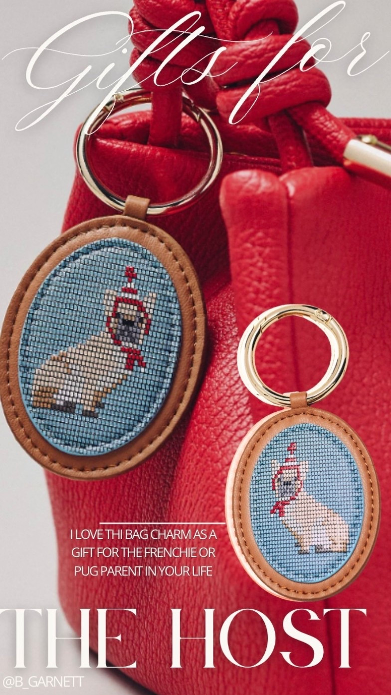 I desperately need to learn how to needlepoint but until then how cute is this needlepoint bag charm? 

I live this as a small gift or host gift for the French or or pig parent in your life 

Host gift | hostess gift | needlepoint | bag charm | key ring 

#LTKselfcare #LTKgrwm #LTKSaleAlert