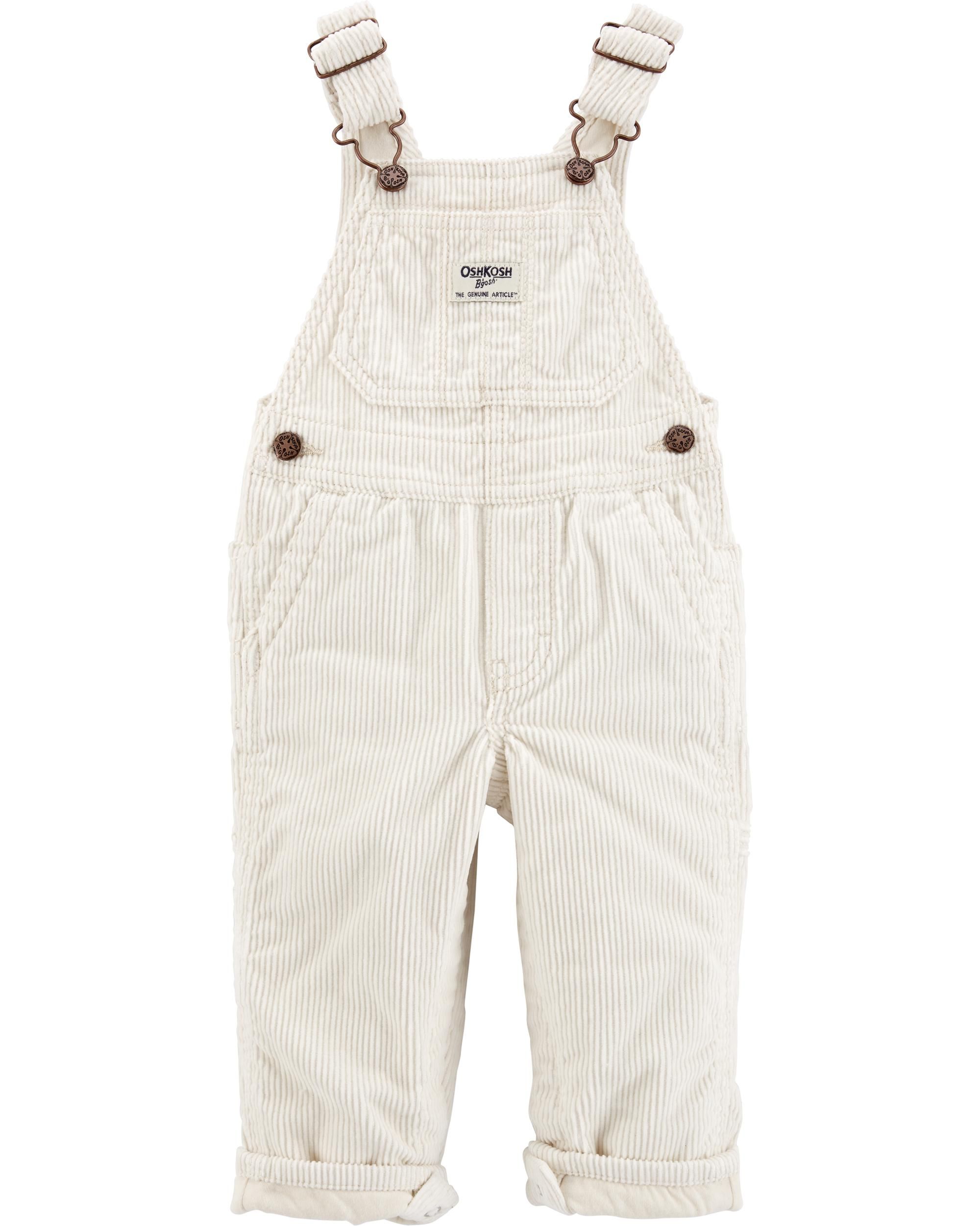 Jersey-Lined Corduroy Overalls | Carter's