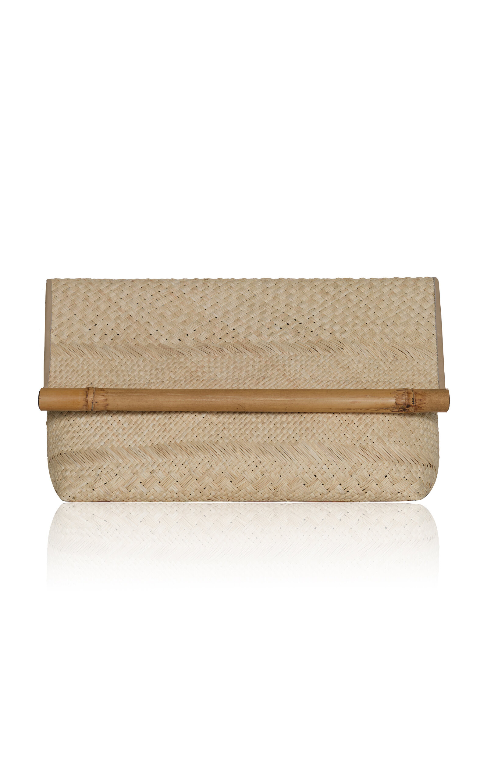 Memorias Hacia El Sur Natural Palm Clutch | Moda Operandi (Global)