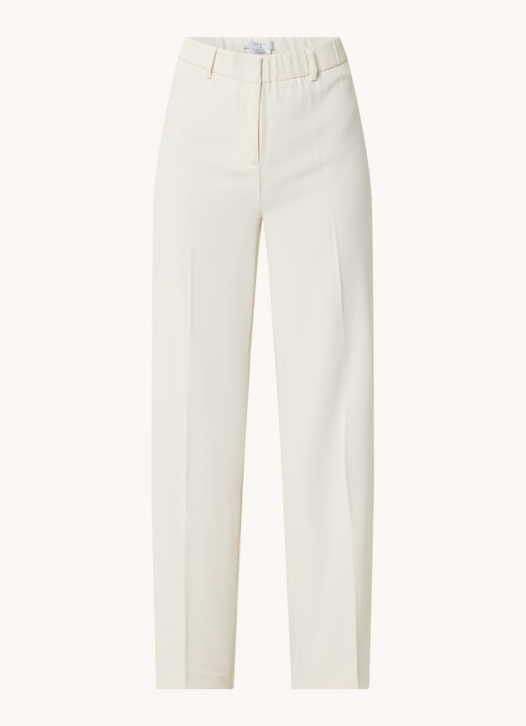 Dante 6 Luca high waist wide fit pantalon met stretch  • Zwart • de Bijenkorf | De Bijenkorf (NL)