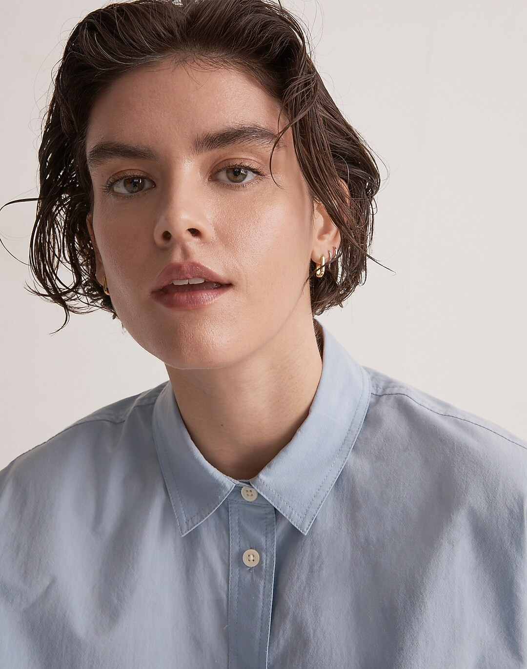 Signature Poplin Oversized Shirt | Madewell