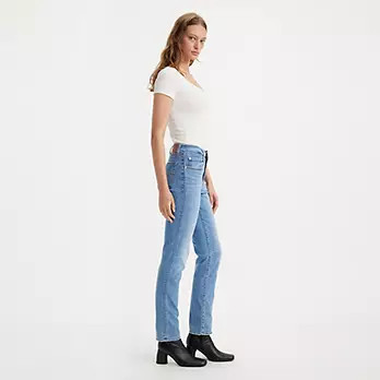 724™ High Rise Straightlightweight Jeans | Levi's (UK)