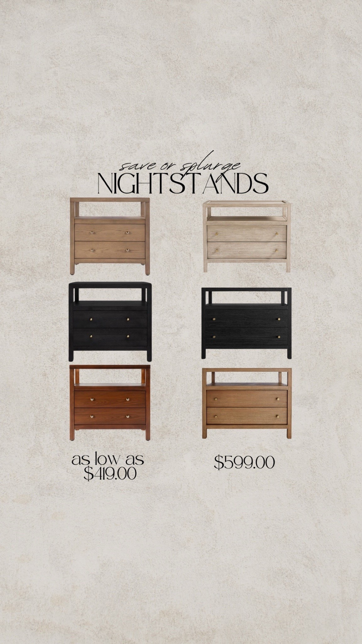 Wayfair nightstands vs crate and barrel nightstands. Nightstand dupe, crate and barrel dupe

#LTKSaleAlert #LTKSeasonal #LTKHome

#LTKSeasonal #LTKHome #LTKSaleAlert