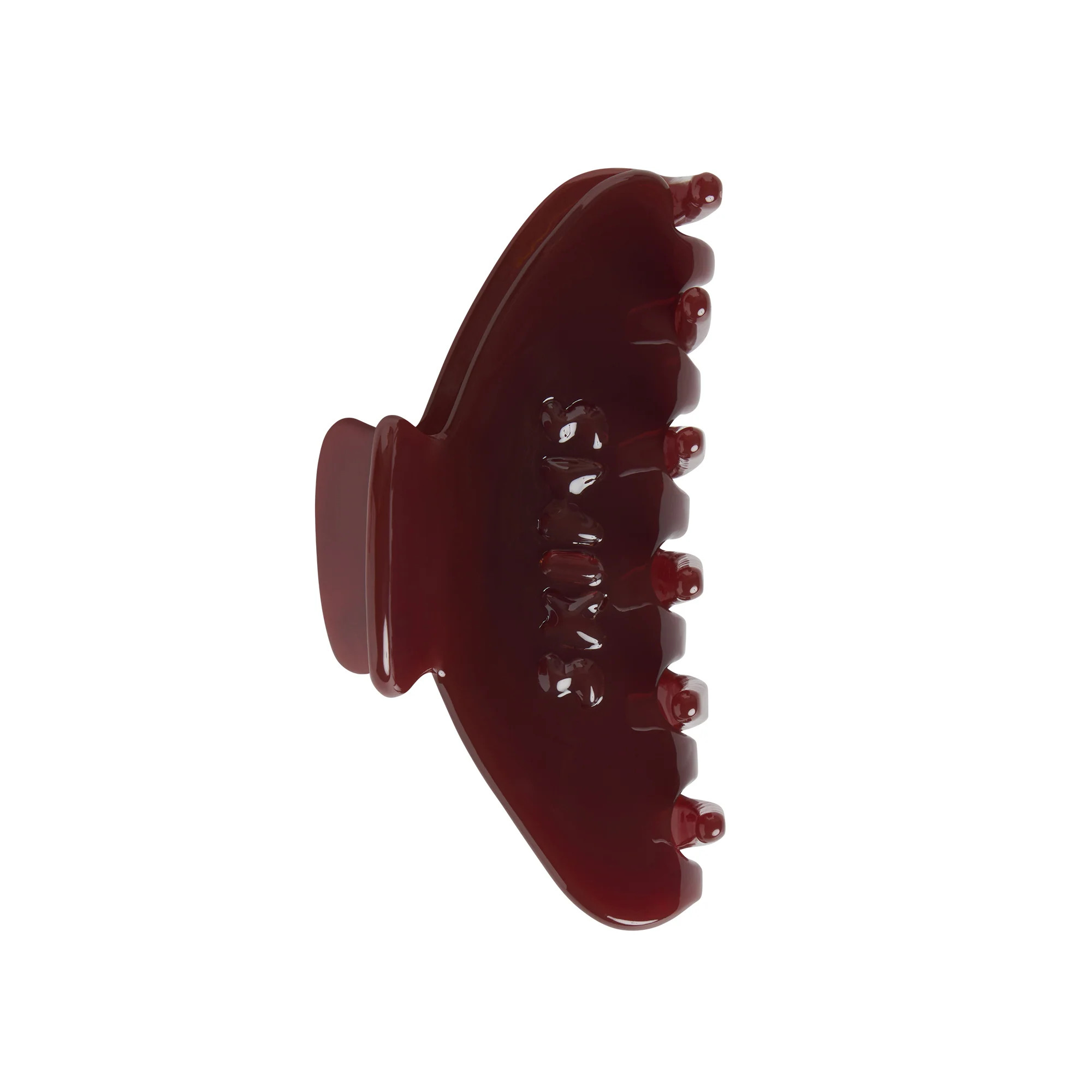 GETTING READY ACCESSORIES EMBOSSED LOGO MINI CLAW CLIP | HENNA | SKIMS | SKIMS (US)