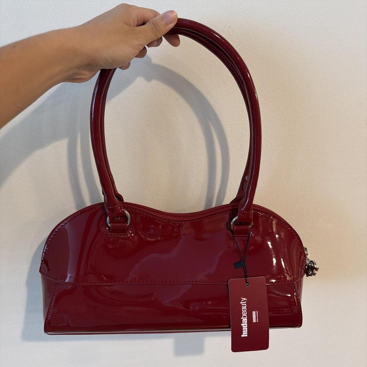Huda Beauty red handbag | Depop | Depop US