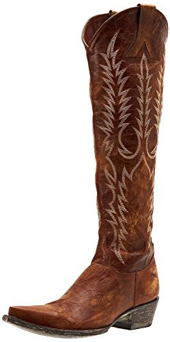 Old Gringo L1213 Women's Mayra Bis Boot, Vesuvio Brass - 8 | Amazon (US)