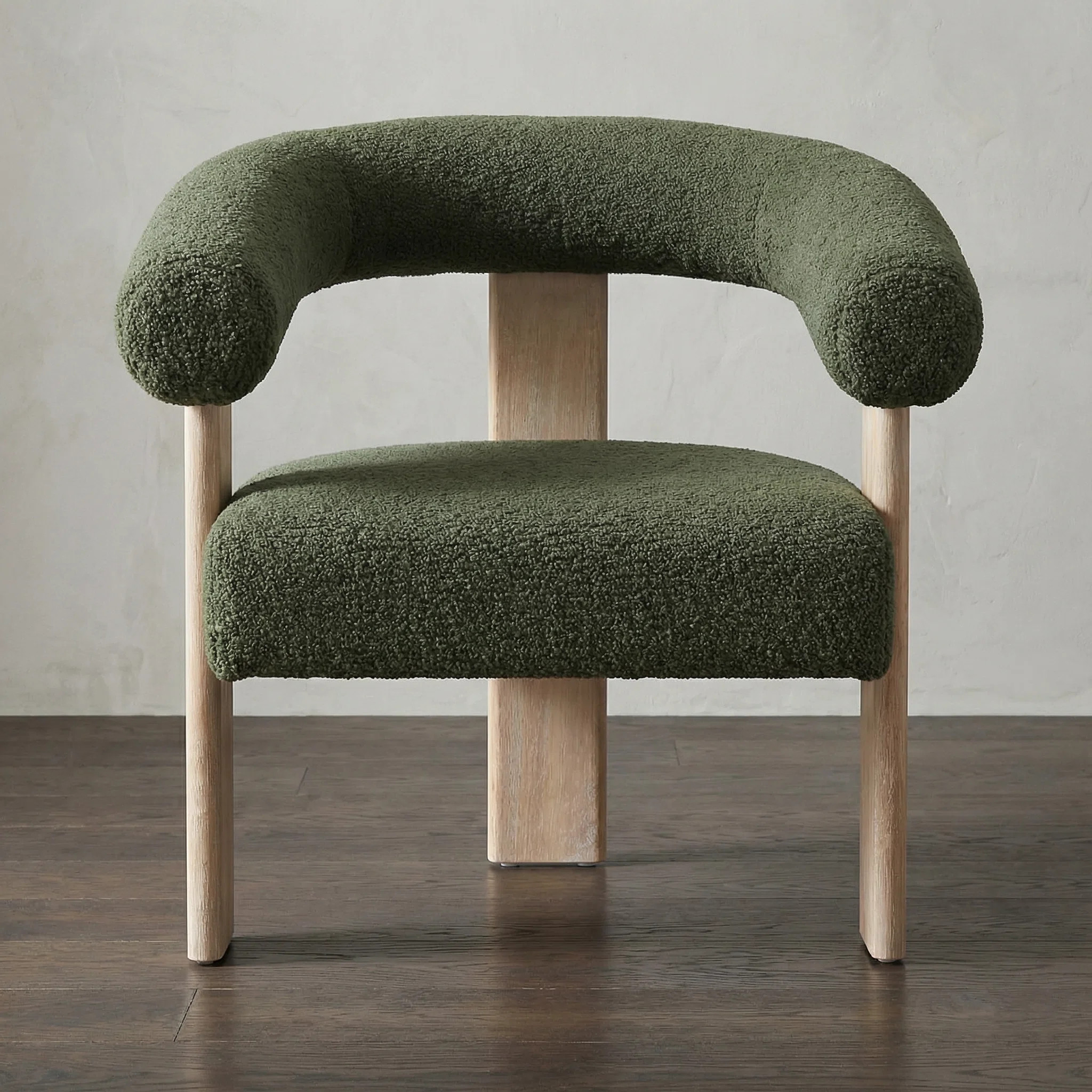Wrought Studio\u2122 Mamanbai Upholstered Barrel Accent Chair Armchair & Reviews | Wayfair | Wayfair North America