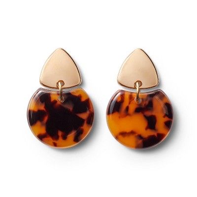 Two Drop Earrings - Rachel Comey x Target Brown | Target