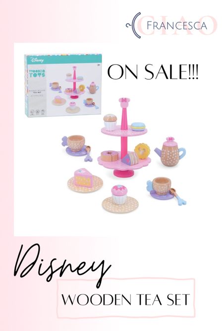 The cutest Disney Minnie Wooden Tea Party Set!!! Found it on Amazon with a 20% off coupon!!!!! It’s great quality and super cute for your little one! 

#LTKbaby #LTKsalealert #LTKkids
