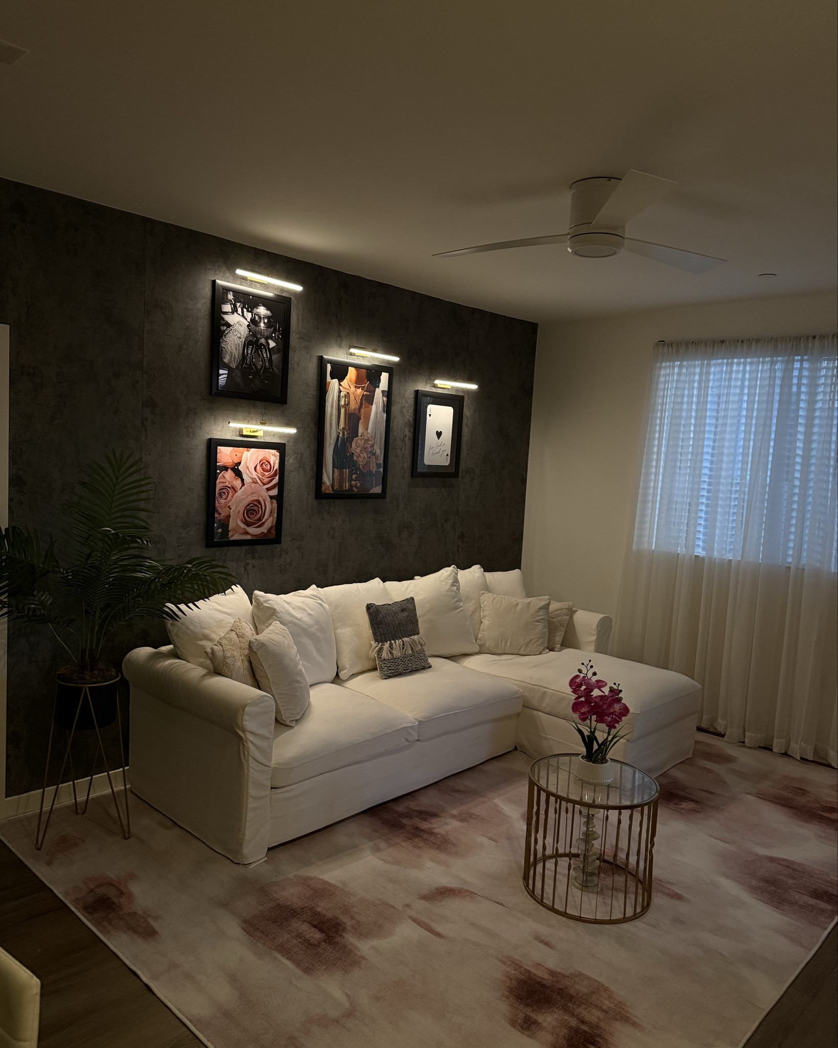 Living room decor 🩷
3 of the paintings are 16x20 and one is 20x30 


#LTKU #LTKHome #LTKFindsUnder100