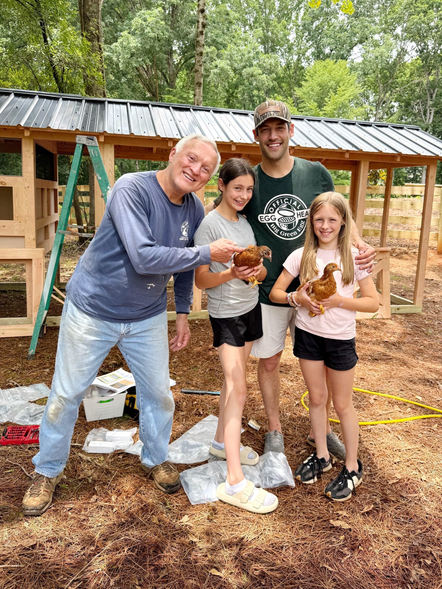 We built this beauty from the ground up 🛠️🐓 Our American Coop from Carolina Coops came as a kit, and with a little teamwork (and a lot of coffee ☕️), we assembled and painted it ourselves!

Every board, brushstroke, and screw was totally worth it—this coop is not only functional but also such a charming addition to our backyard. Can’t wait to show you the inside and how we’re using the deep litter method with hemp bedding to keep things low-maintenance.

DIY dreams do come true… even with chickens 😄

#DIYChickenCoop #CarolinaCoops #AmericanCoop #PorcheAndCo #ChickenCoopBuild #FarmhouseDIY #BackyardChickens #LTKHome #LTKFarmhouse #ModernHomestead #HempBedding #DeepLitterMethod #ChickenKeepingMadeEasy

#LTKHome #LTKFamily #LTKPets