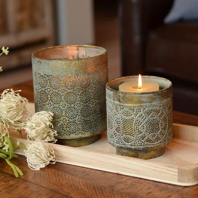 Valen Metal Tabletop Votive Holder | Wayfair North America