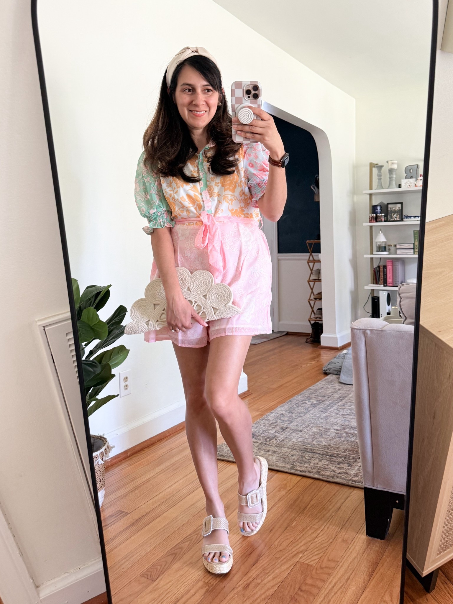 Looking for a cute summer outfit that’s feminine, and colorful?

This romper is great for vacation, wear it to brunch or for weekend plans. This combo is an easy go-to. The printed blouse paired with lightweight pink shorts gives you that playful, put-together look.

Styled with neutral sandals and a woven clutch for that effortless, giving summer vibes.

Save this for your next summer outfit idea

Linked other fun Petal and Pup rompers 

#LTKSeasonal #LTKOver40 #LTKMothersDay