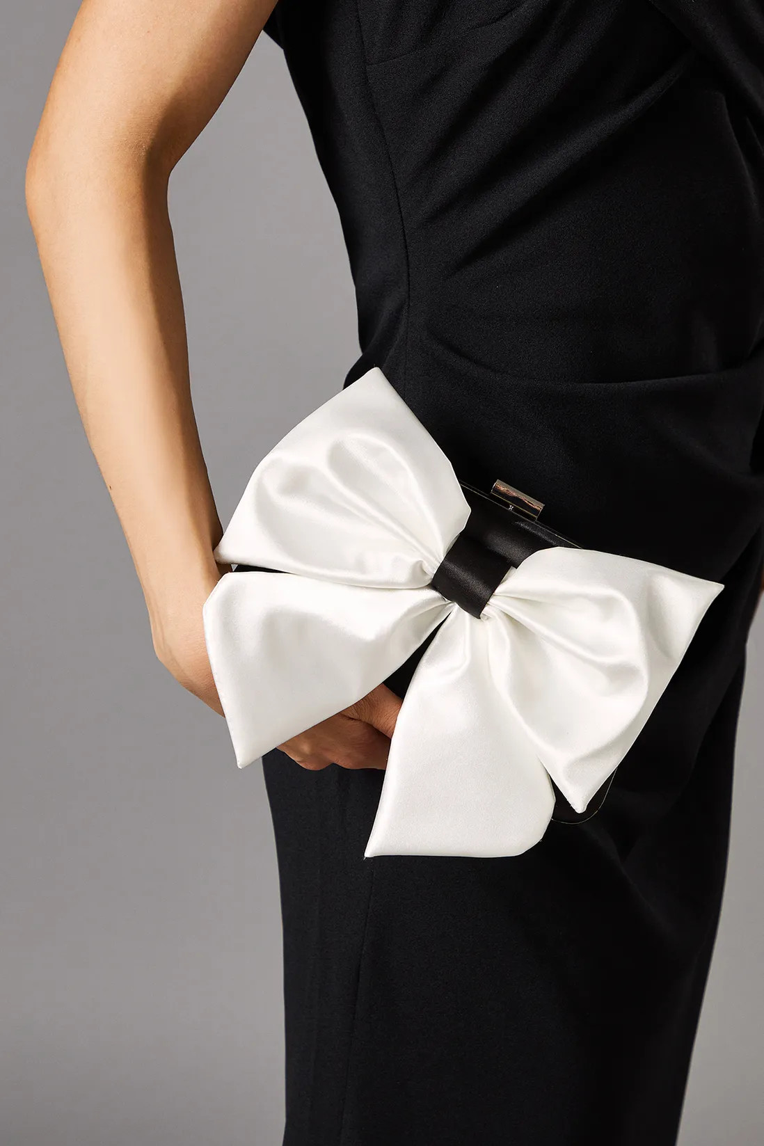 Bags & Purses | Azalea Satin  Bow Detail Clutch Bags | Coast | Debenhams UK