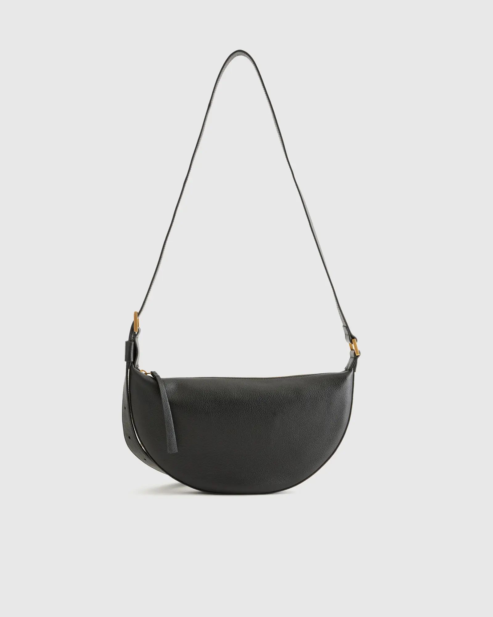 Italian Leather Slouchy Sling Crossbody | Quince