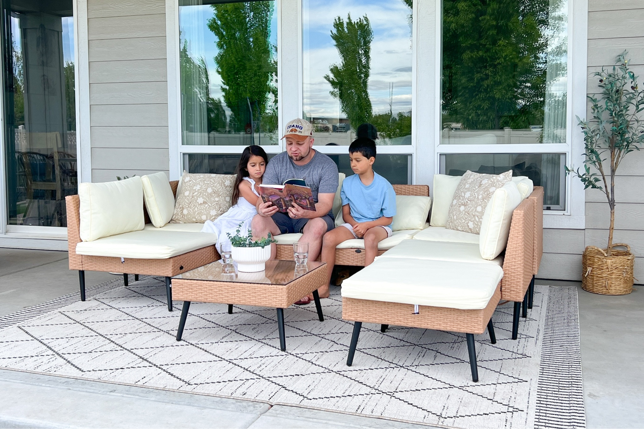 Outdoor Patio Sectional Furniture Set

#LTKSaleAlert #LTKU #LTKSeasonal