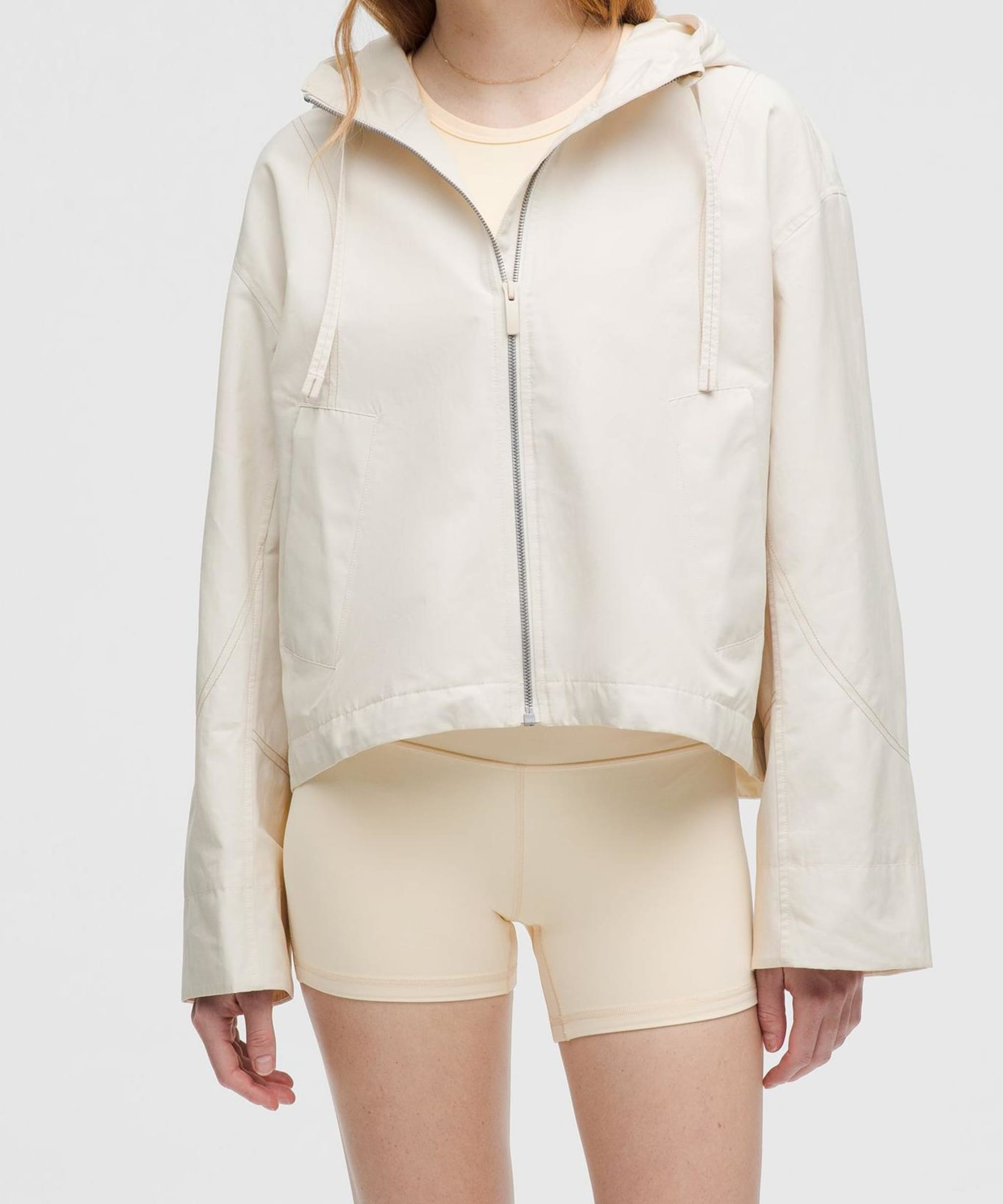 Water-Resistant Cropped Hooded Jacket - Resale | Lululemon (US)