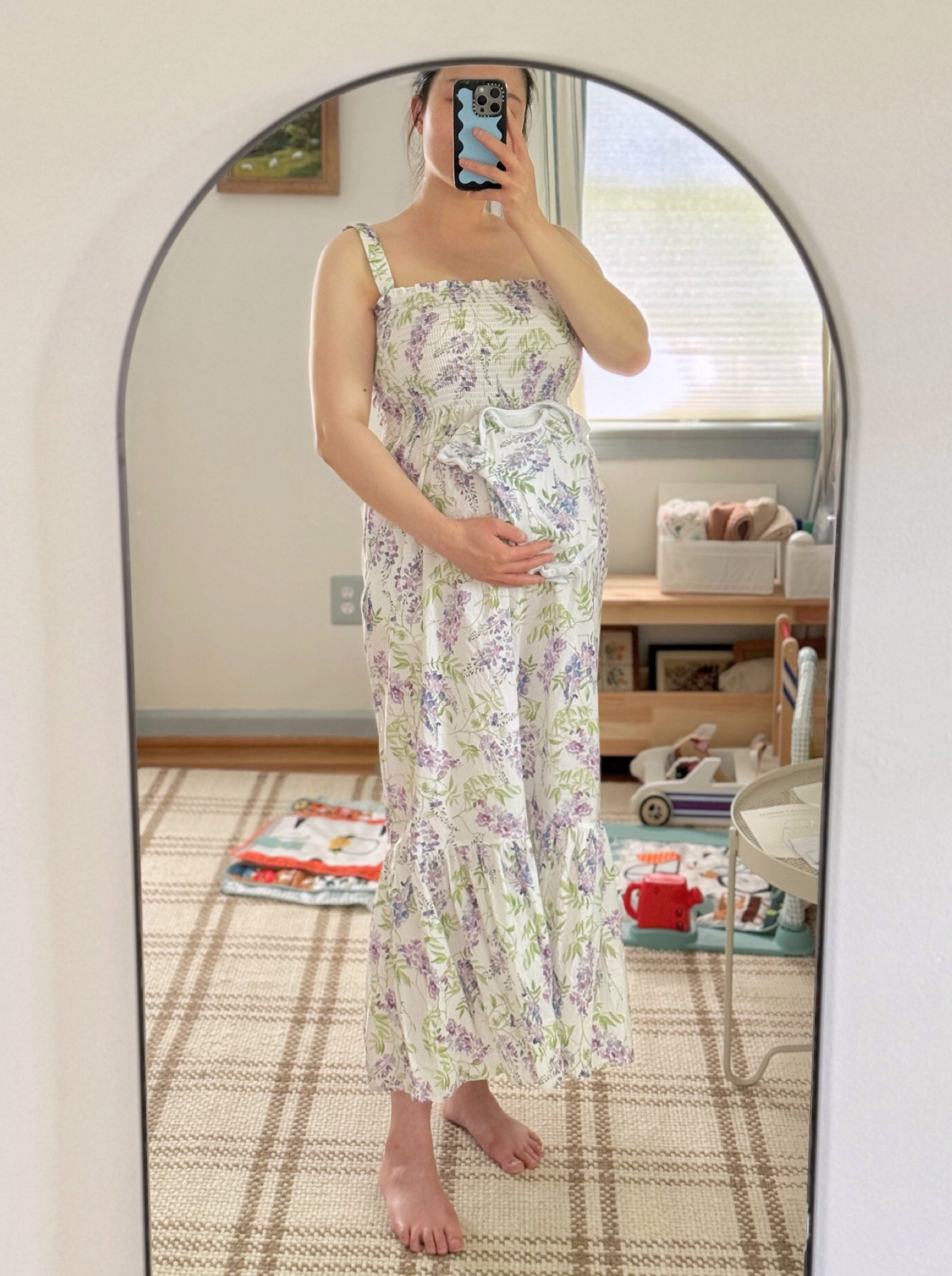 39wk+2d. Could be any day now! Can’t wait to wear all the matching sets with the baby😂💜🤍



LTKBUMP, bump friendly, maternity dress, maternity style, maternity outfit, baby shower dress, floral dress

#LTKBaby #LTKBump #LTKMidsize
