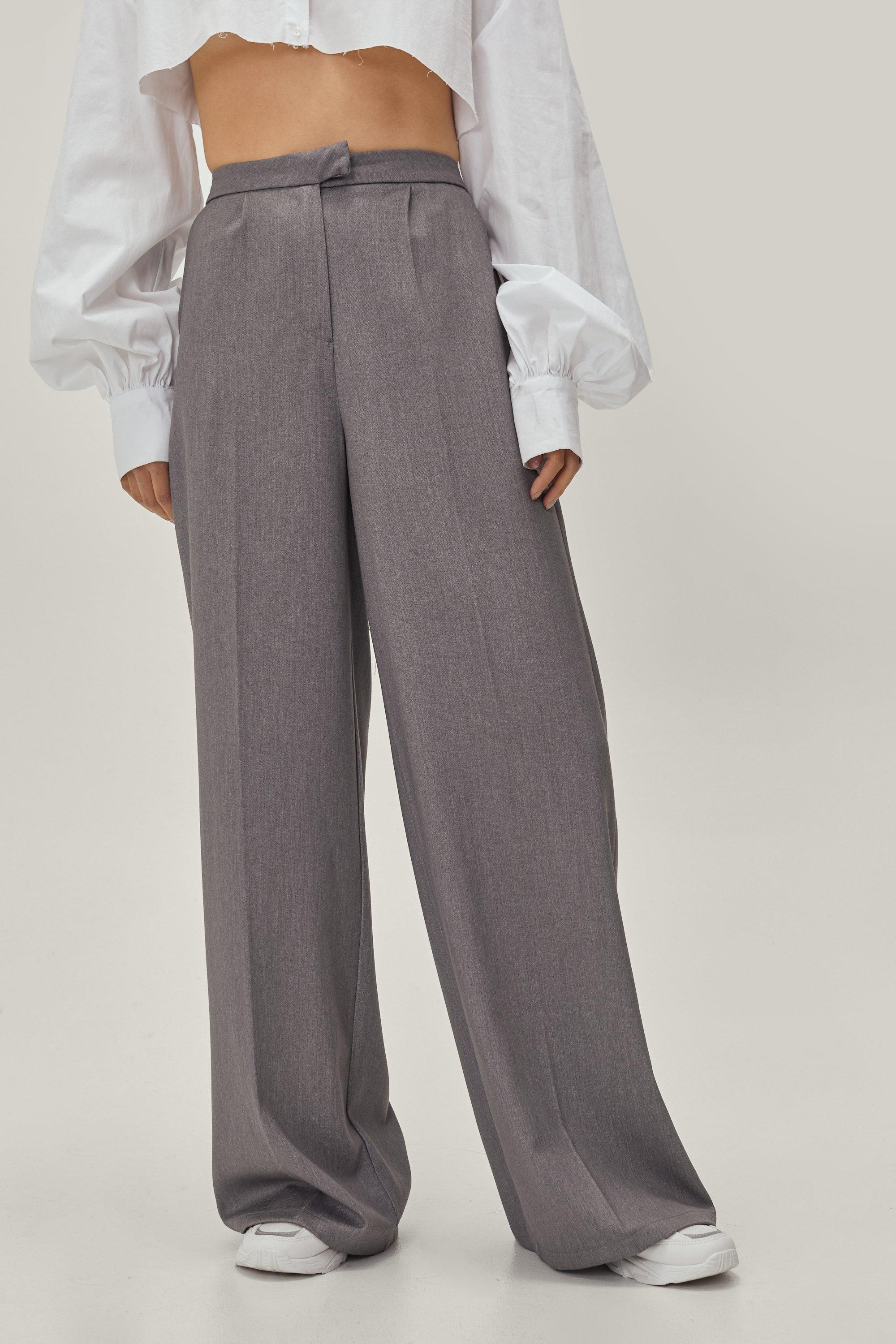 Wide Leg Suit Pants | Nasty Gal (US)