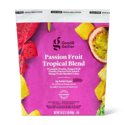Frozen Dragon Fruit & Passion Fruit Blend - 16oz - Good & Gather™ | Target
