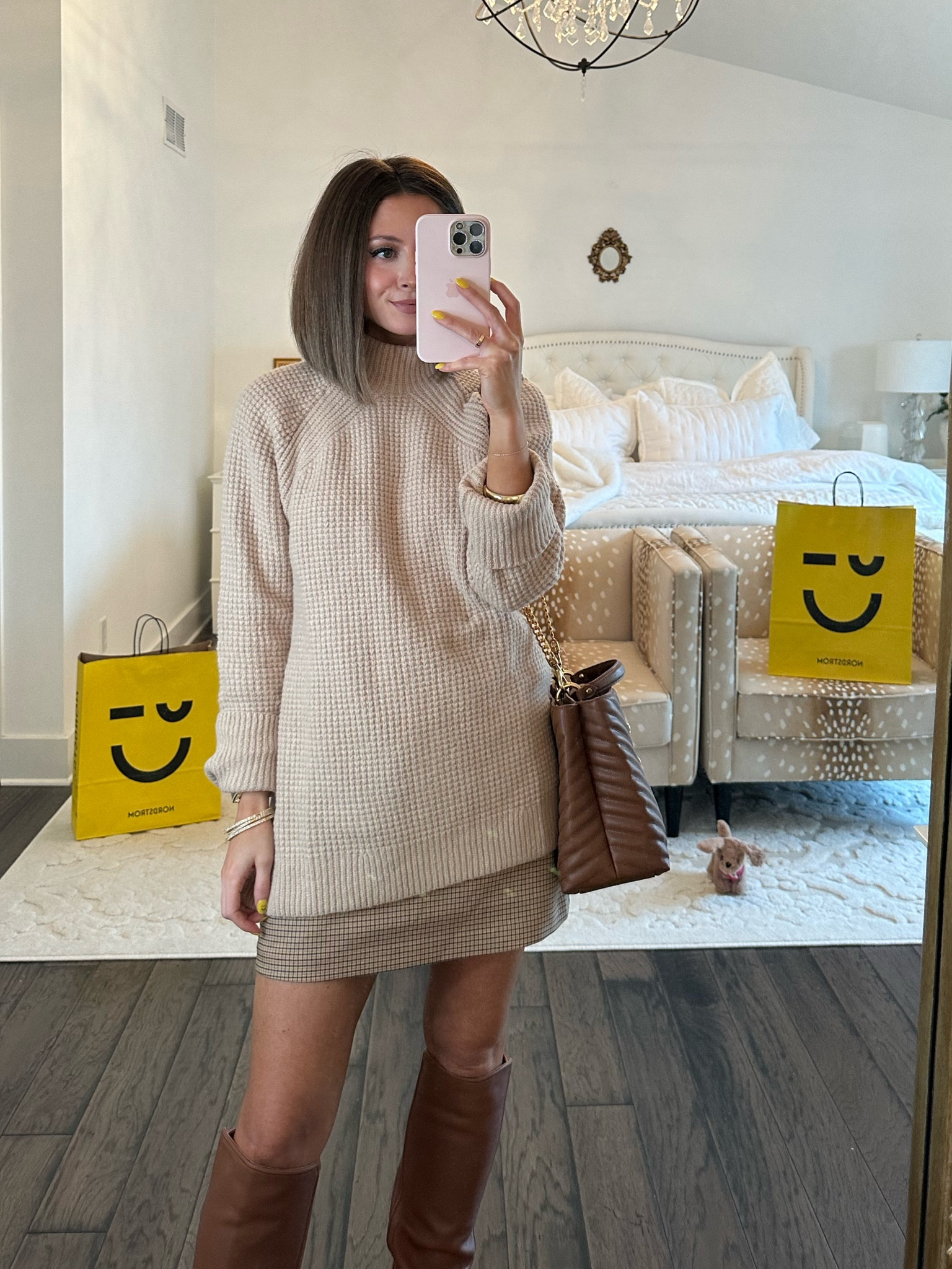 treasure & bond sweater (xs, oversized)
wayf plaid skirt (tts, xs)
linking this years reiss boot (mine ran big)
rebecca minkoff bag

#LTKunder100 #LTKstyletip #LTKxNSale