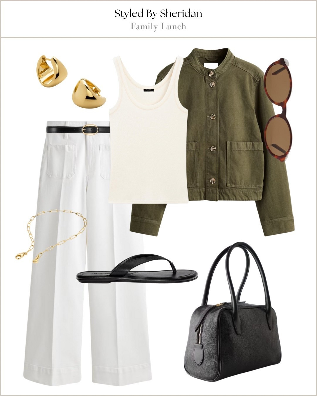 White jeans outfit idea 💡

#LTKstyletip #LTKbag #LTKshoes