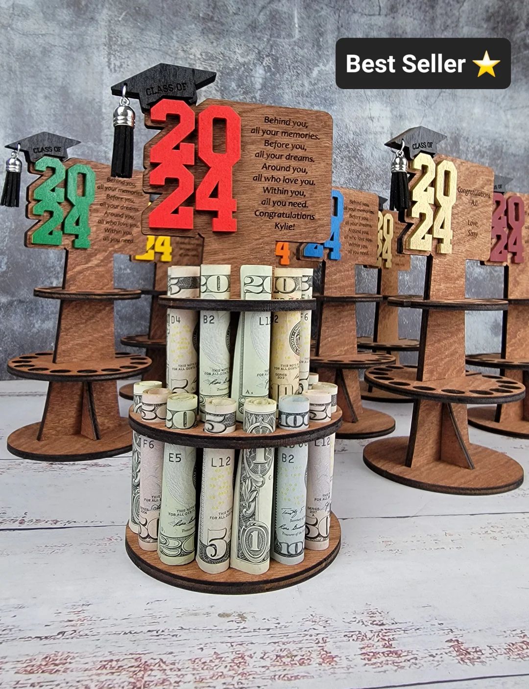 Graduation Gift Money Holder, Tiered Graduation Money Cake, Gaduation Gift Ideas for Him, Gift Id... | Etsy (US)