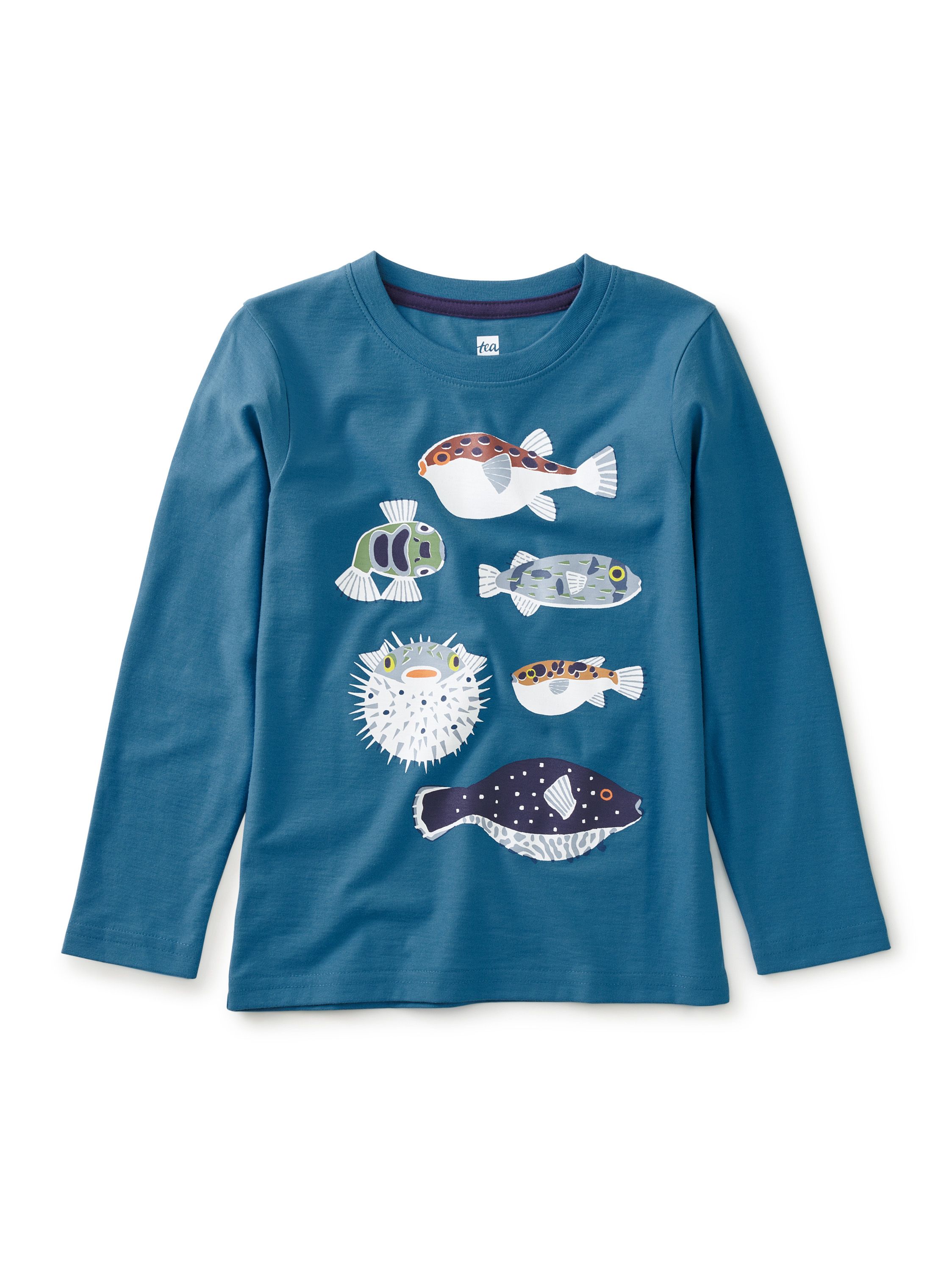 Pufferfish Parade Graphic Tee | Tea Collection