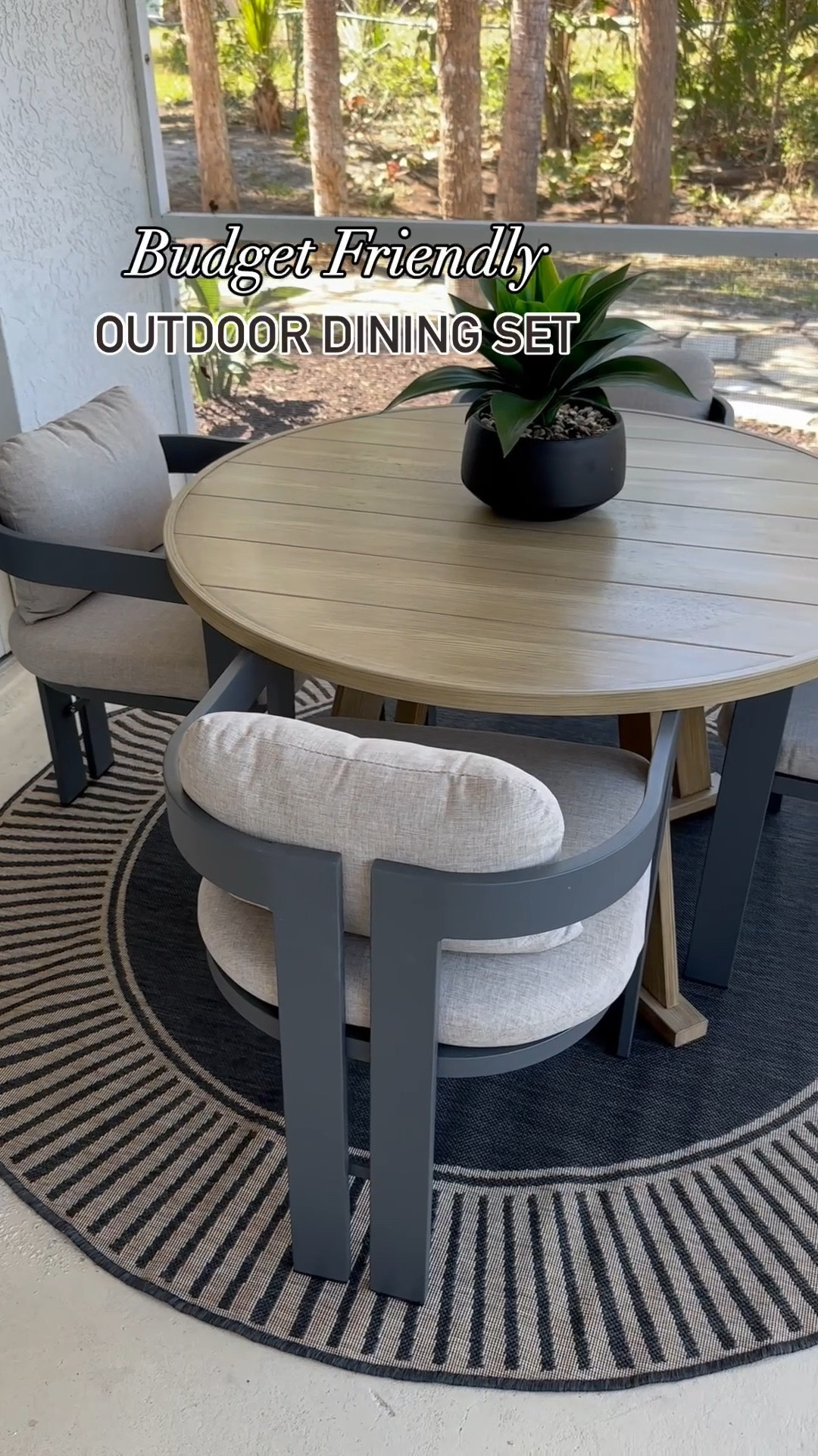 POV you took a risk on outdoor dining chairs that had zero reviews & they’re giving *designer*. This shape is such a sought after style!!!! They’ll definitely sell out!!!



The dinings chairs & rug are currently on sale for a limited time only, and the dining table is only $198 at original price! 


#LTKHome #LTKSeasonal #LTKSpringSale