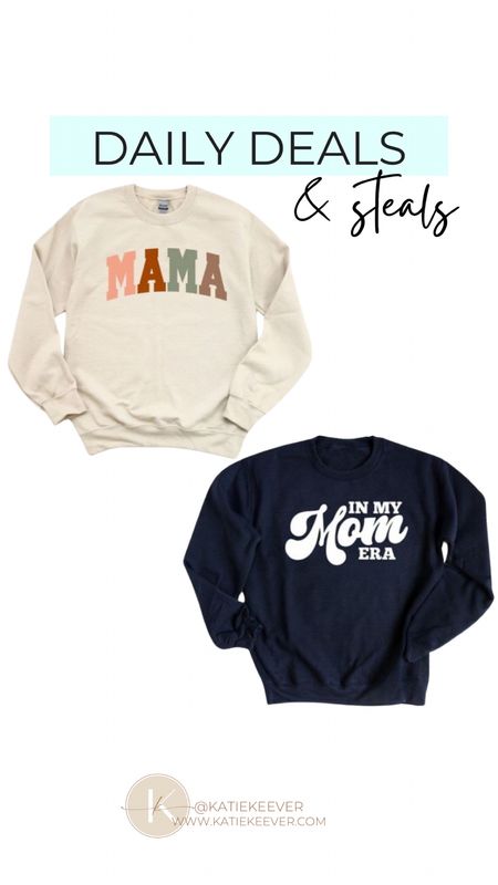 Mama sweatshirts ON SALE! 

#LTKStyleTip #LTKSaleAlert #LTKGiftGuide