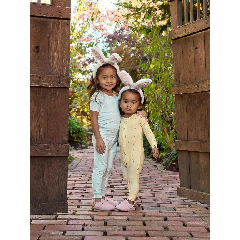 Modern Moments by Gerber Toddler Neutral Super Soft Easter Pajama Set, 2-Piece, Sizes 12M-5T | Walmart (US)