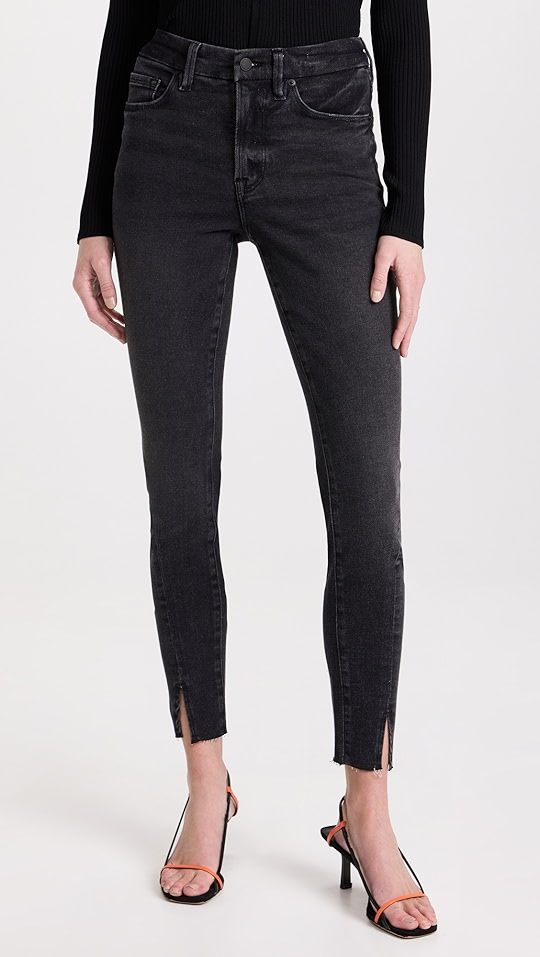 Good Legs Twisted Slit Jeans | Shopbop