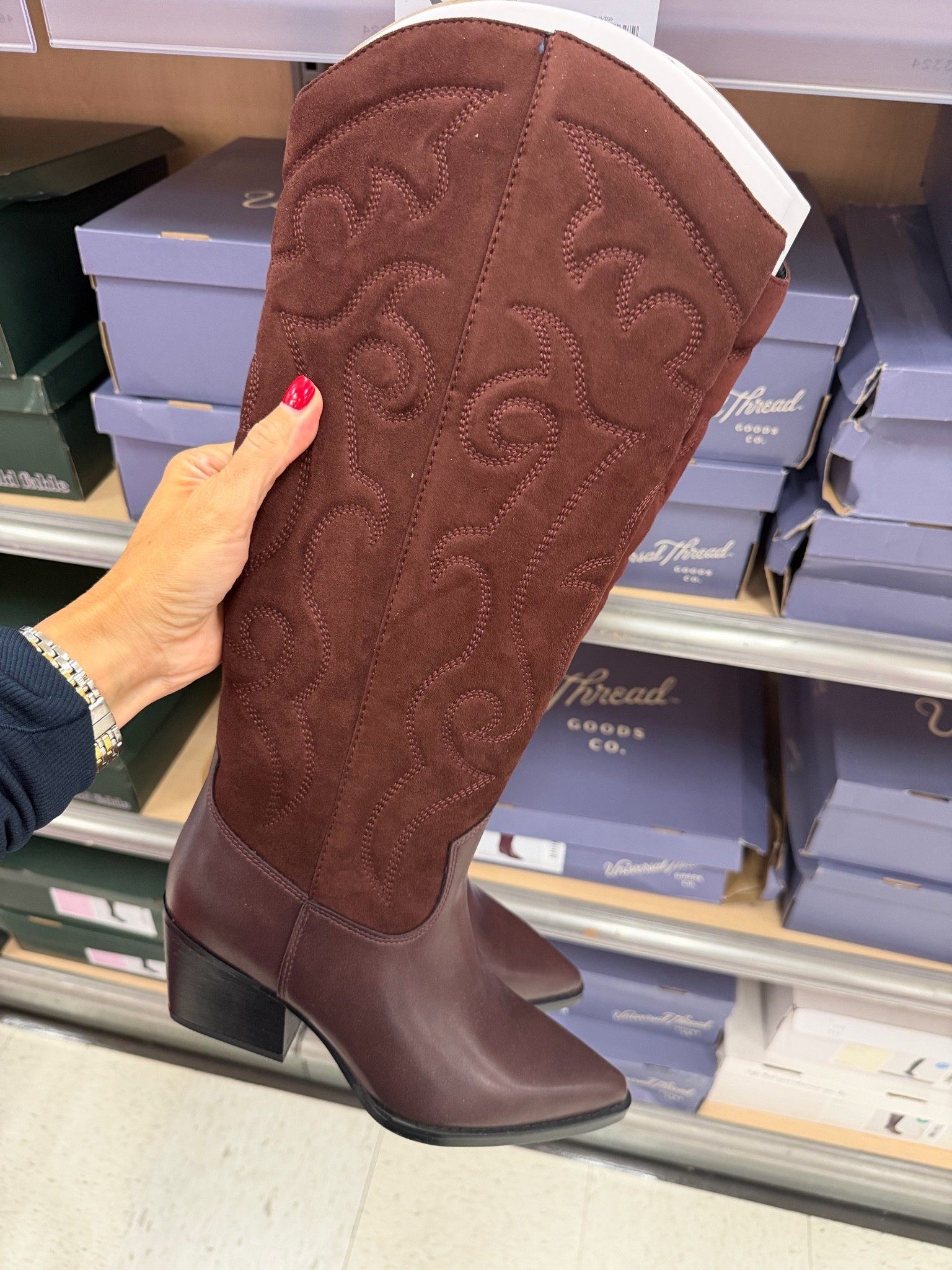 New brown boots at target

#LTKootd #LTKgrwm #LTKOver40