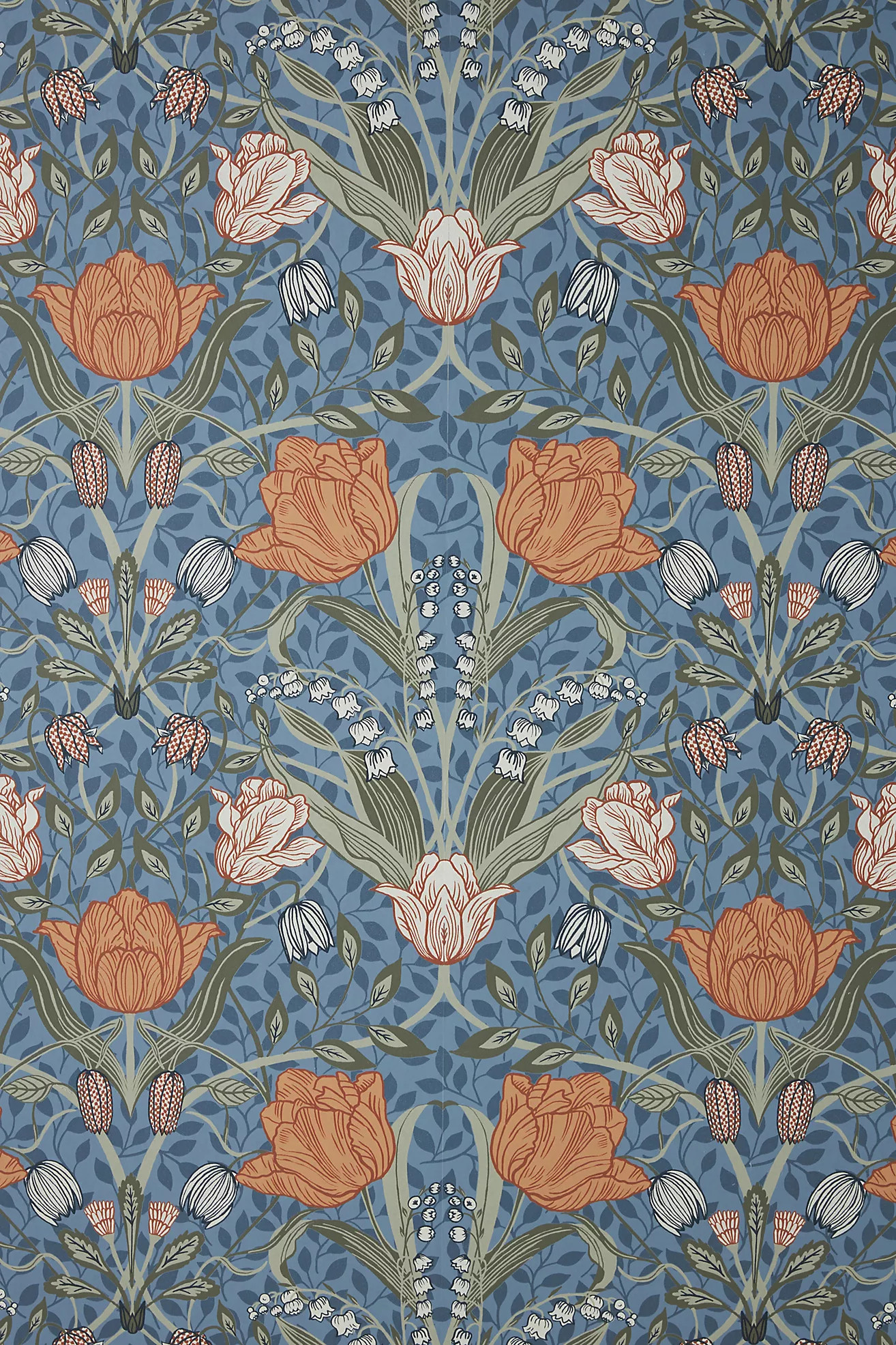Tulipa Floral Wallpaper | Anthropologie (US)
