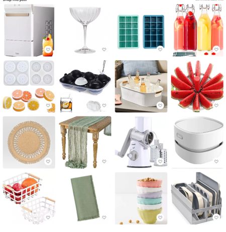 Favorite summer kitchen appliances and accessories 

#LTKhome #LTKSeasonal #LTKFind