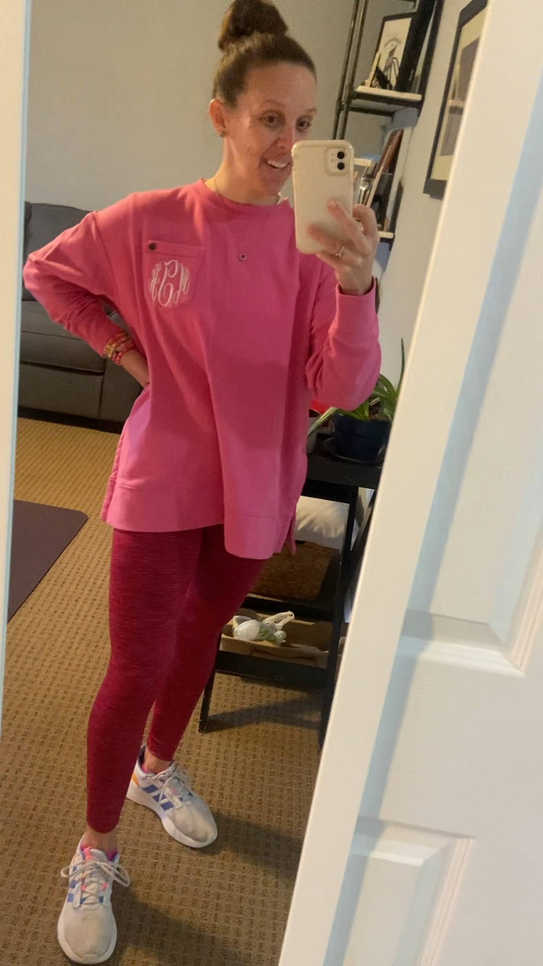 Winter Outfits - oversized sweatshirt 

#LTKU #LTKover40 #monogram #monogramsweatshirt #pinksweatshirt #valentinesoutfit #LTKVideo 

#LTKstyletip #LTKfindsunder50 #LTKSeasonal