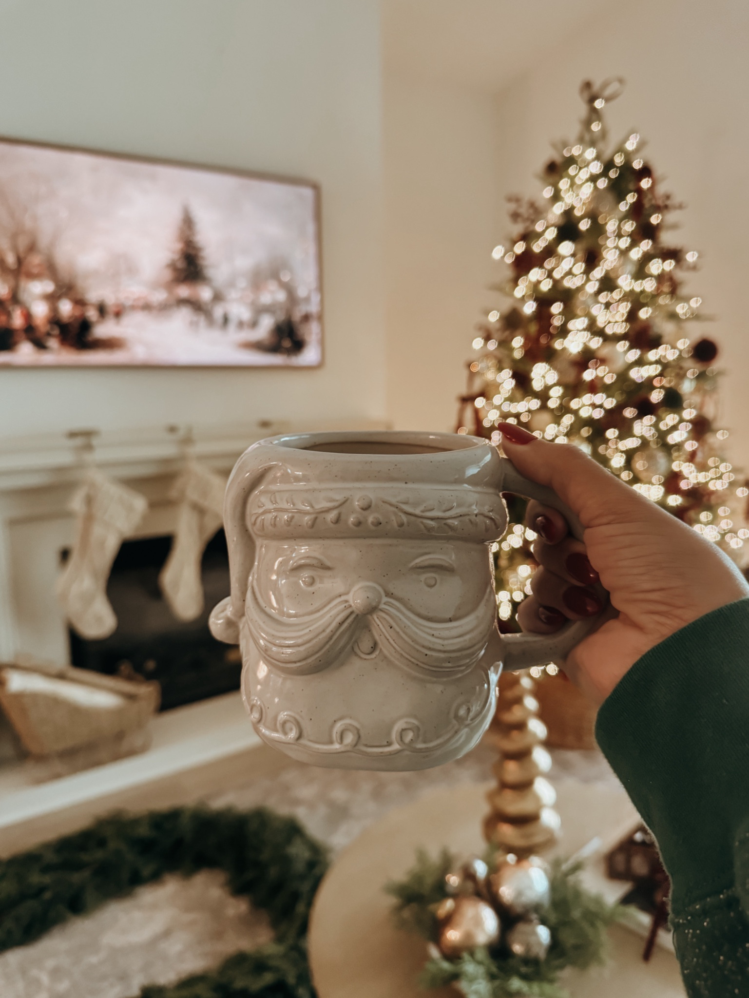 Christmas mug, Santa mug 🎅🏼❤️

#LTKHome #LTKSeasonal #LTKHoliday