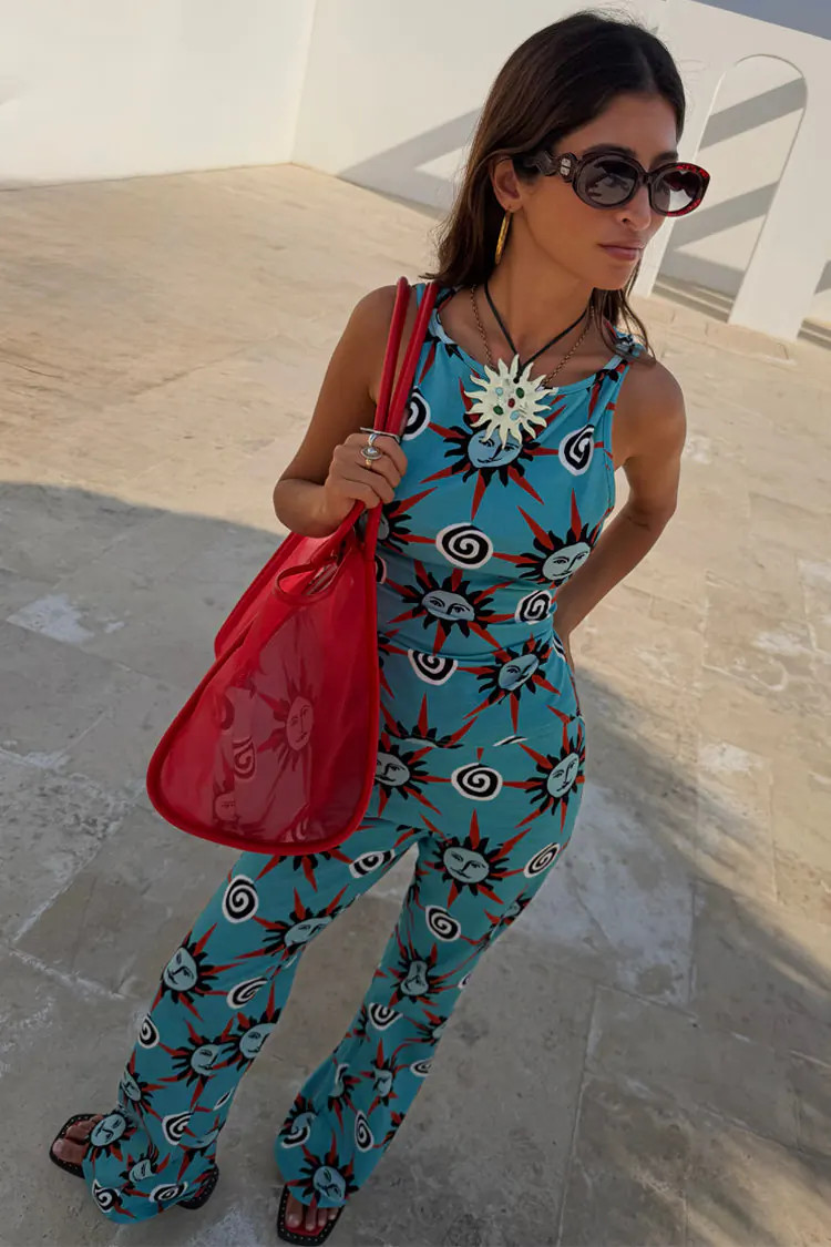 Blue Sun Tank Top | Never Fully Dressed US