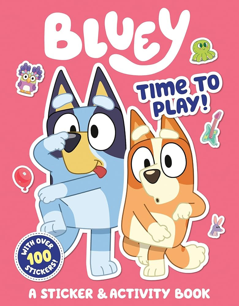 Bluey: Time to Play!: A Sticker & Activity Book | Amazon (US)
