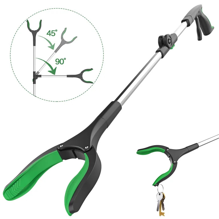 Reacher Grabber Tool, Lightweight Extra Long Handy Trash Claw Grabber, Reaching Assist Tool for T... | Walmart (US)