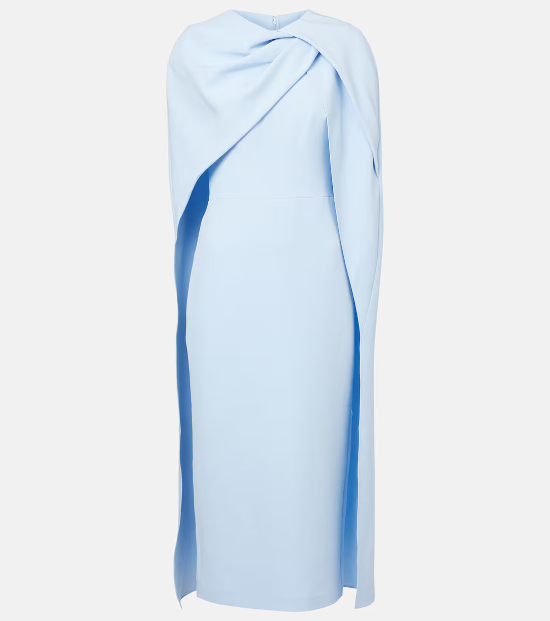 Oria caped crêpe cocktail dress | Mytheresa (US/CA)