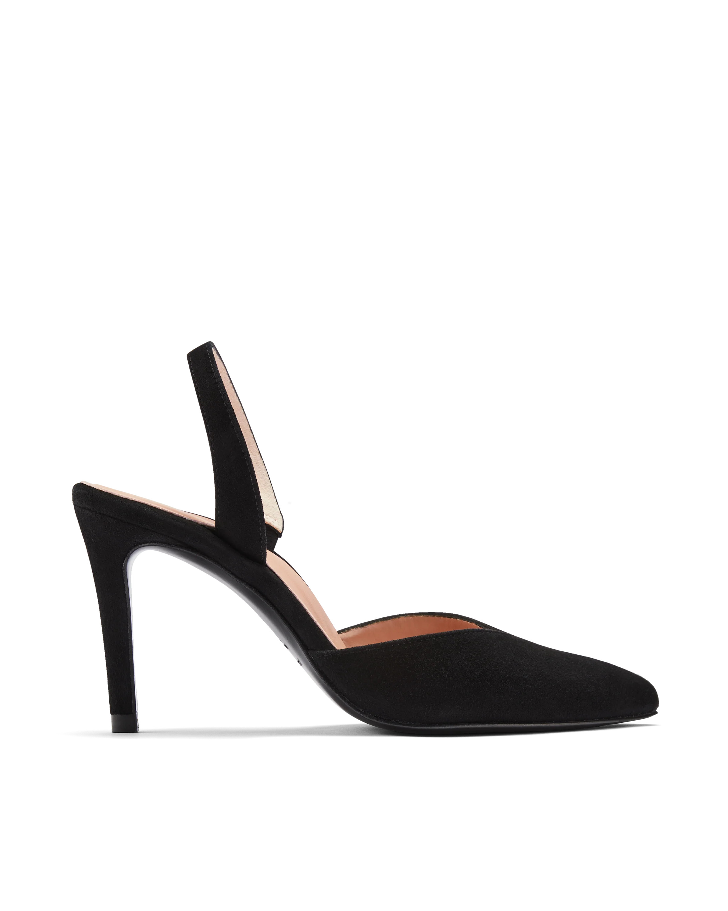 Diana: Black Suede | Inez Shoes, LLC