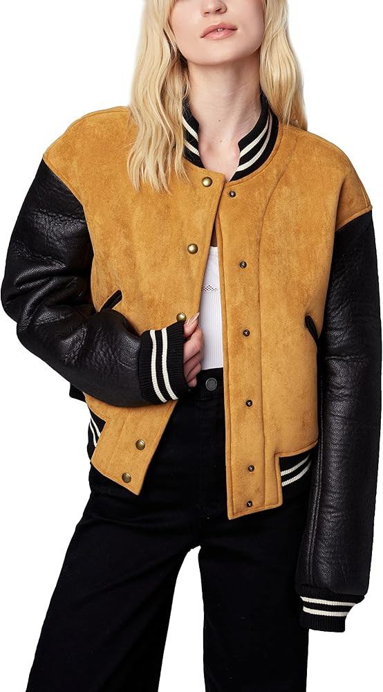 [BLANKNYC] womens Bonded Bomber | Amazon (US)
