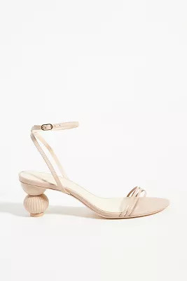 Guilhermina Sculptural Heeled Sandals | Anthropologie (US)