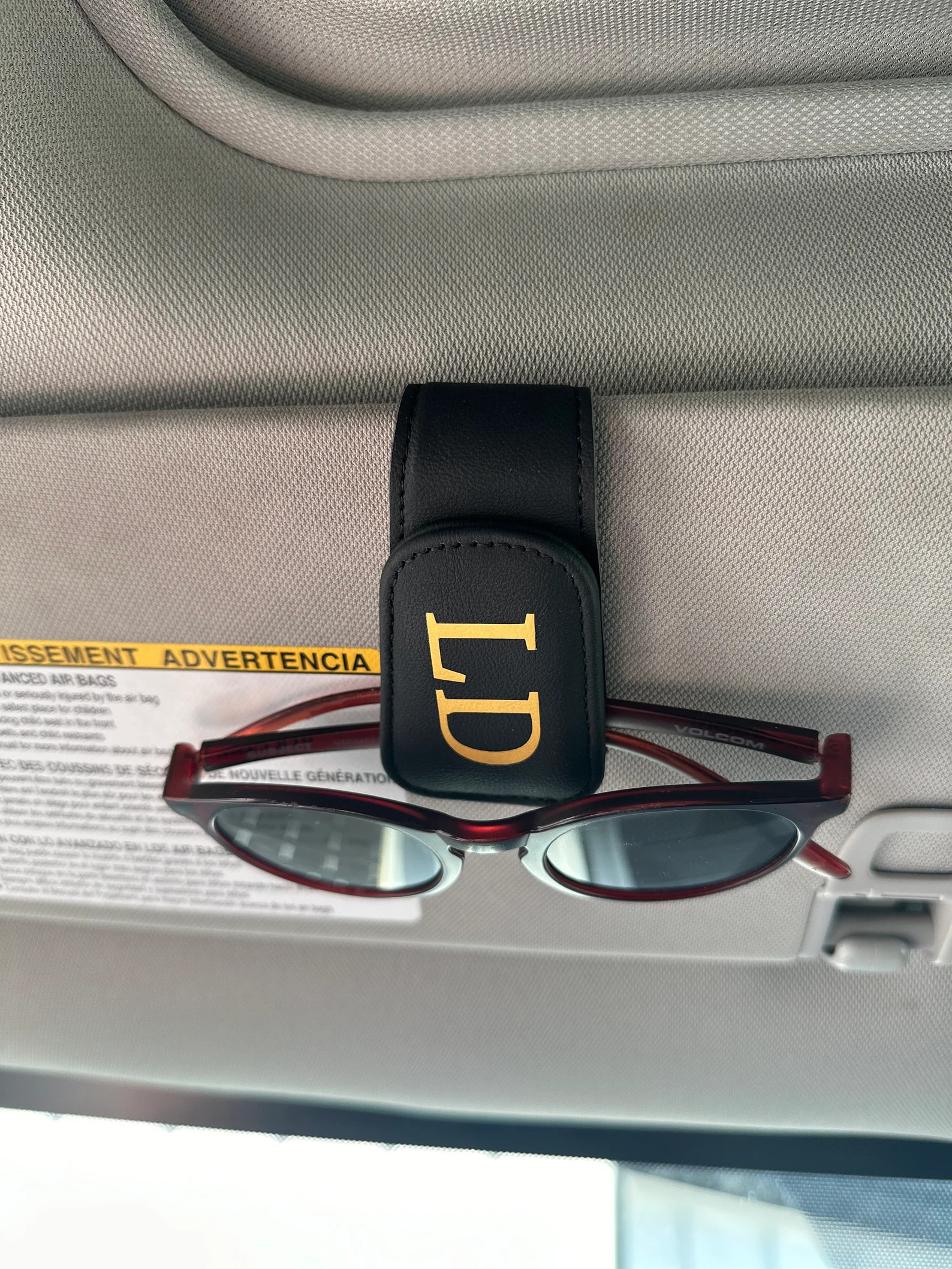 Sunglasses holder for Car Visor Clip magnetic for glasses Personalized car Organizer  accessories... | Etsy (Global)