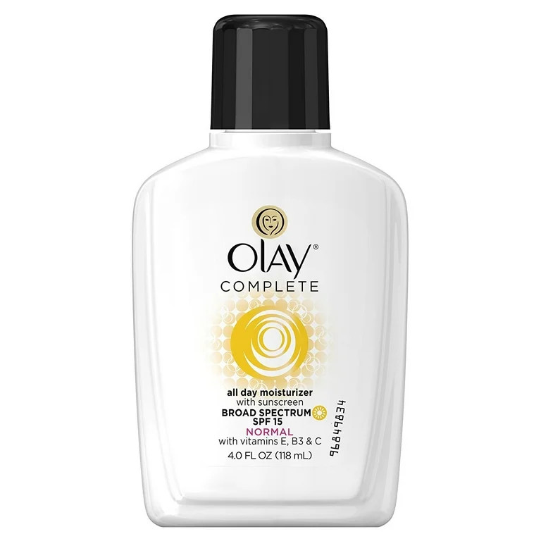 Olay Complete All Day Moisturizer with Broad Spectrum SPF 15 Normal, 4.0 fl oz | Walmart (US)